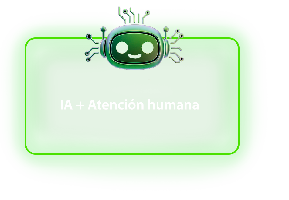 IA + Atención humana