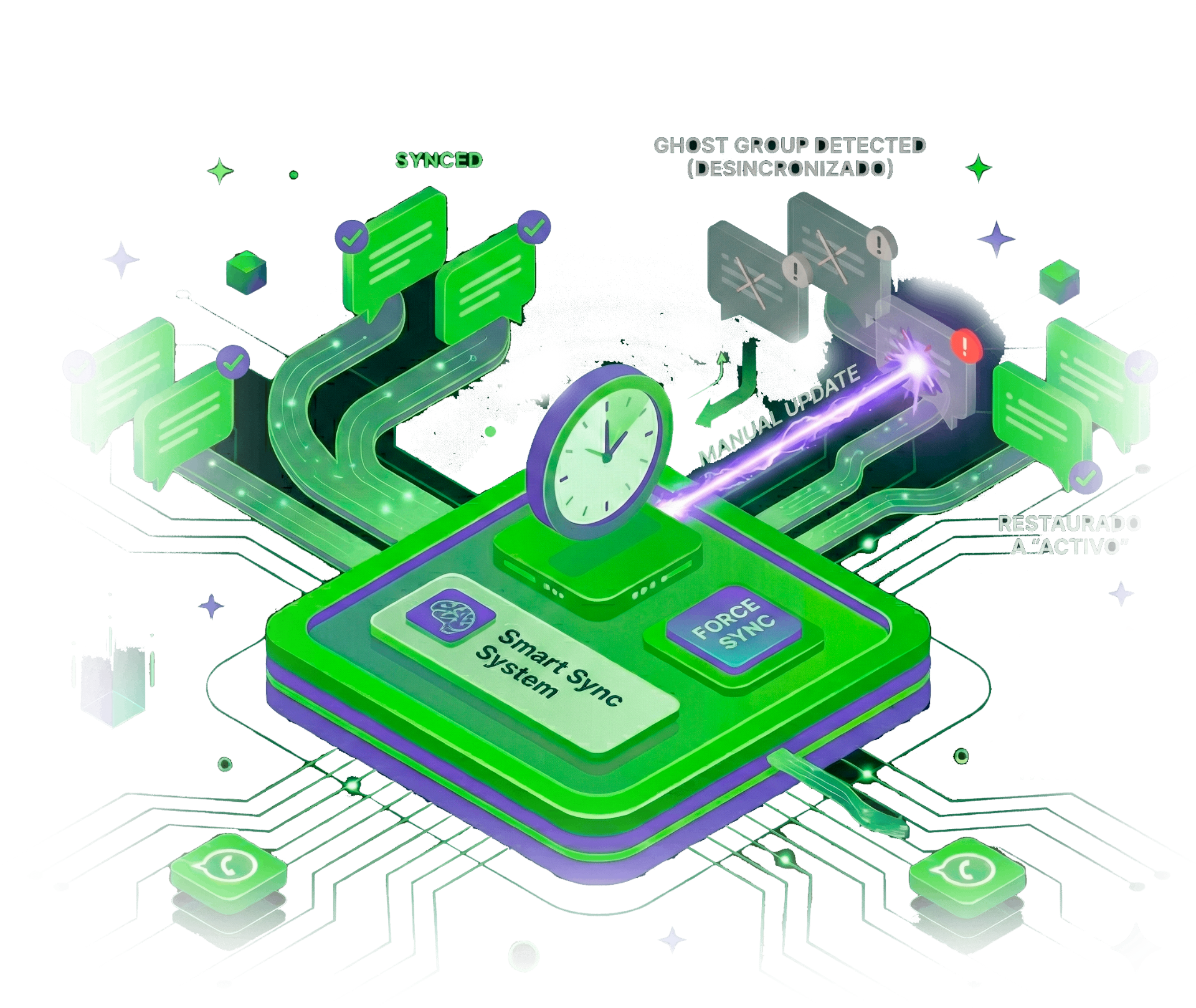 Sincronización inteligente