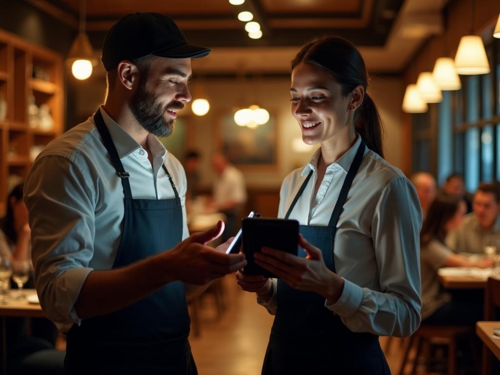 Restaurante usando Funnelchat